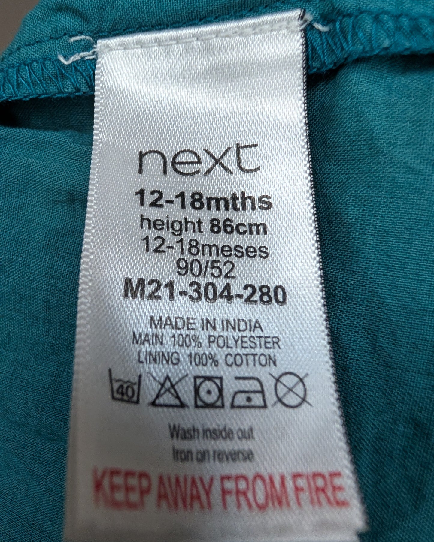 Next Baby Embroidered Tulle Dress – 12–18M