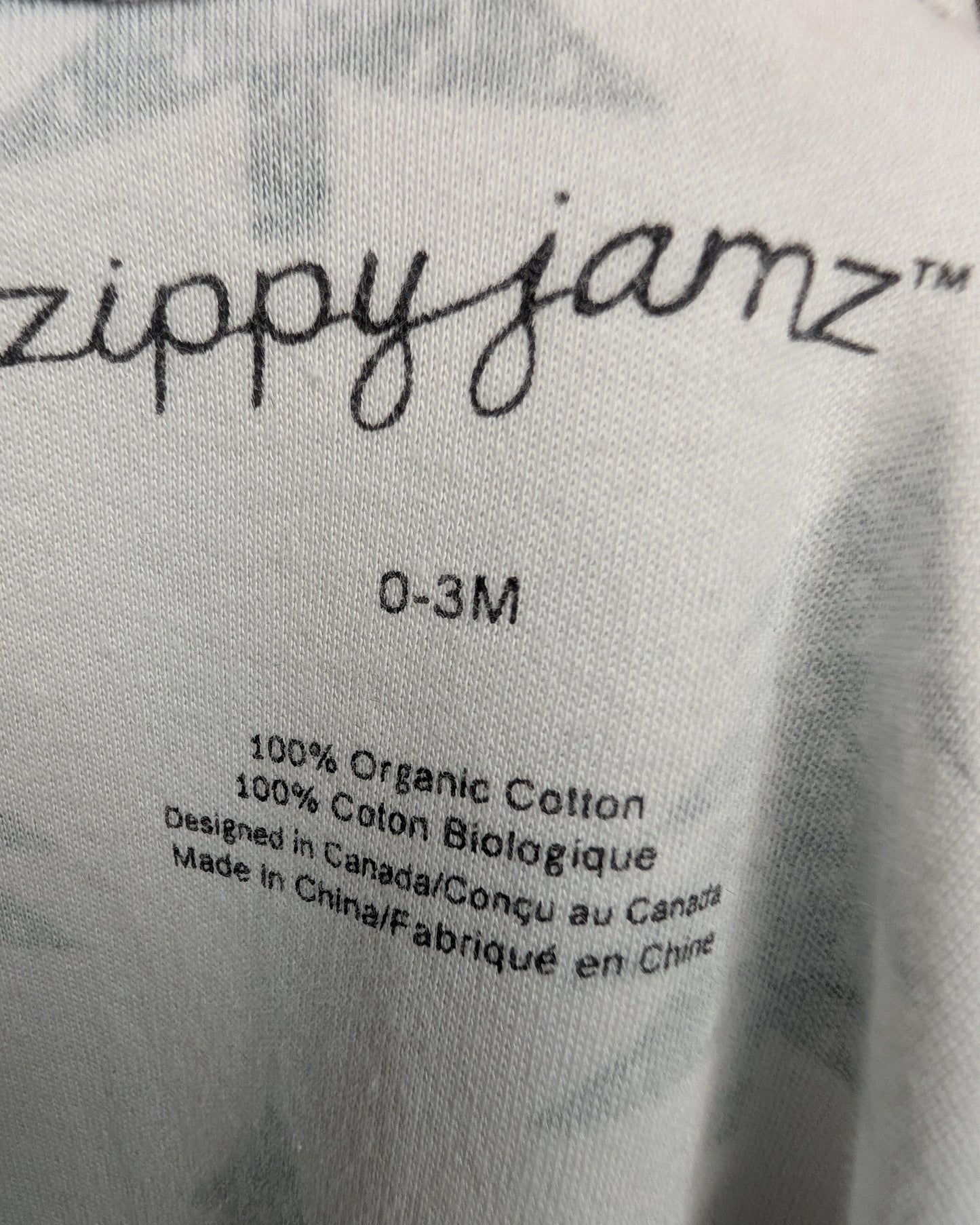 ZippyJamz Christmas Tree Organic Cotton Sleeper – 0–3M