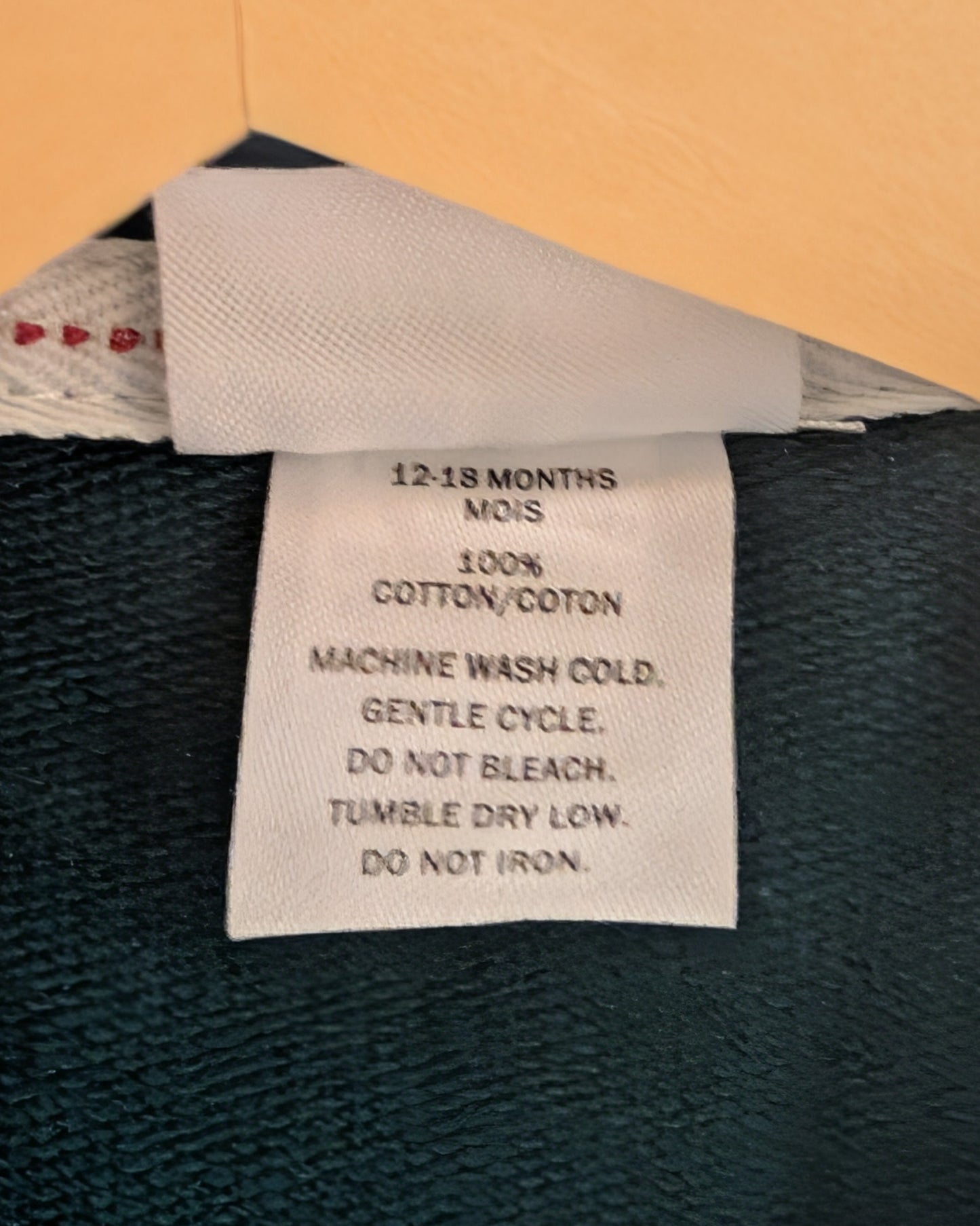 Indigo Baby Teal Cotton Romper – 12–18M (FWP Eligible)