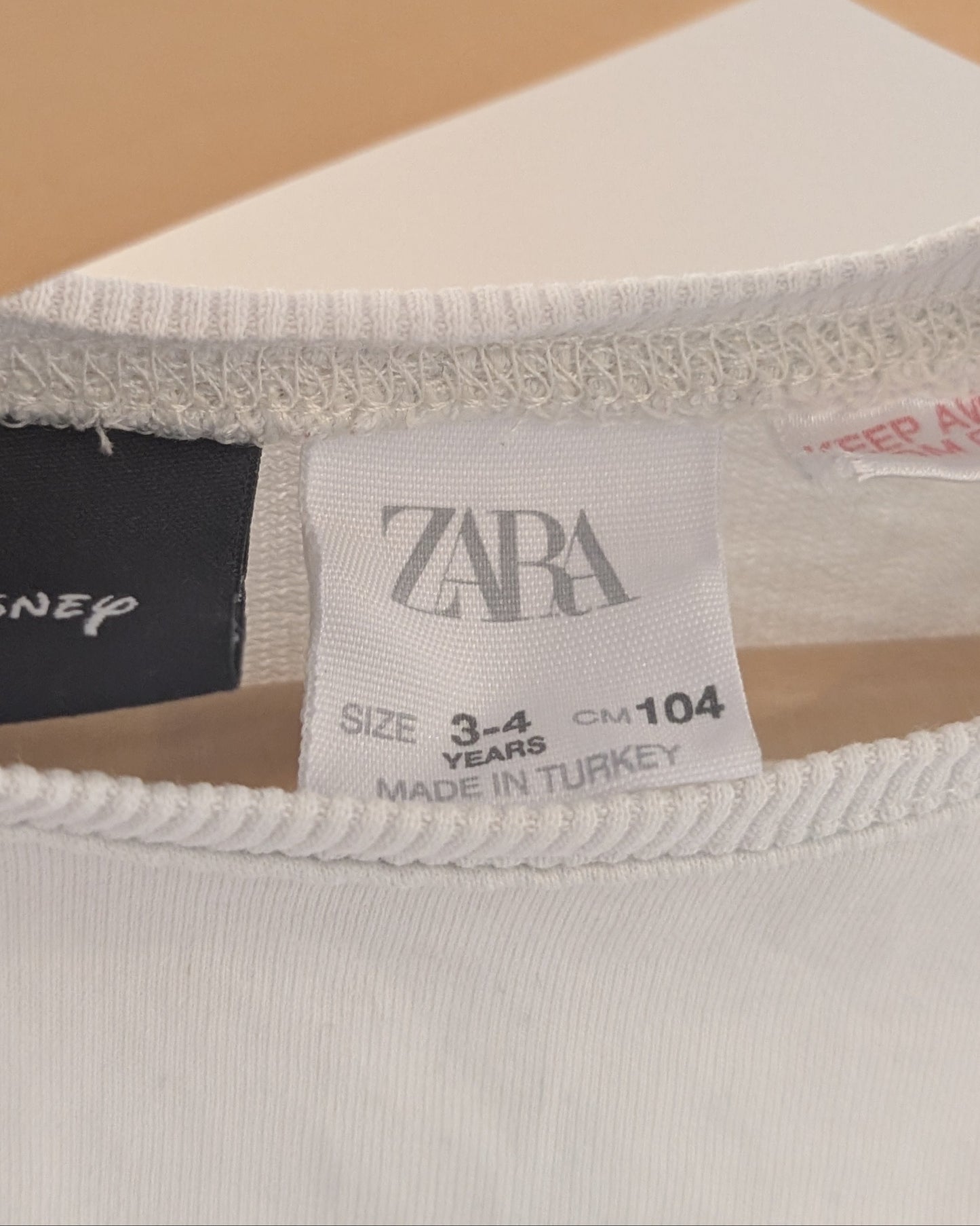 Zara x Disney Minnie Mouse T-Shirt – 3–4Y