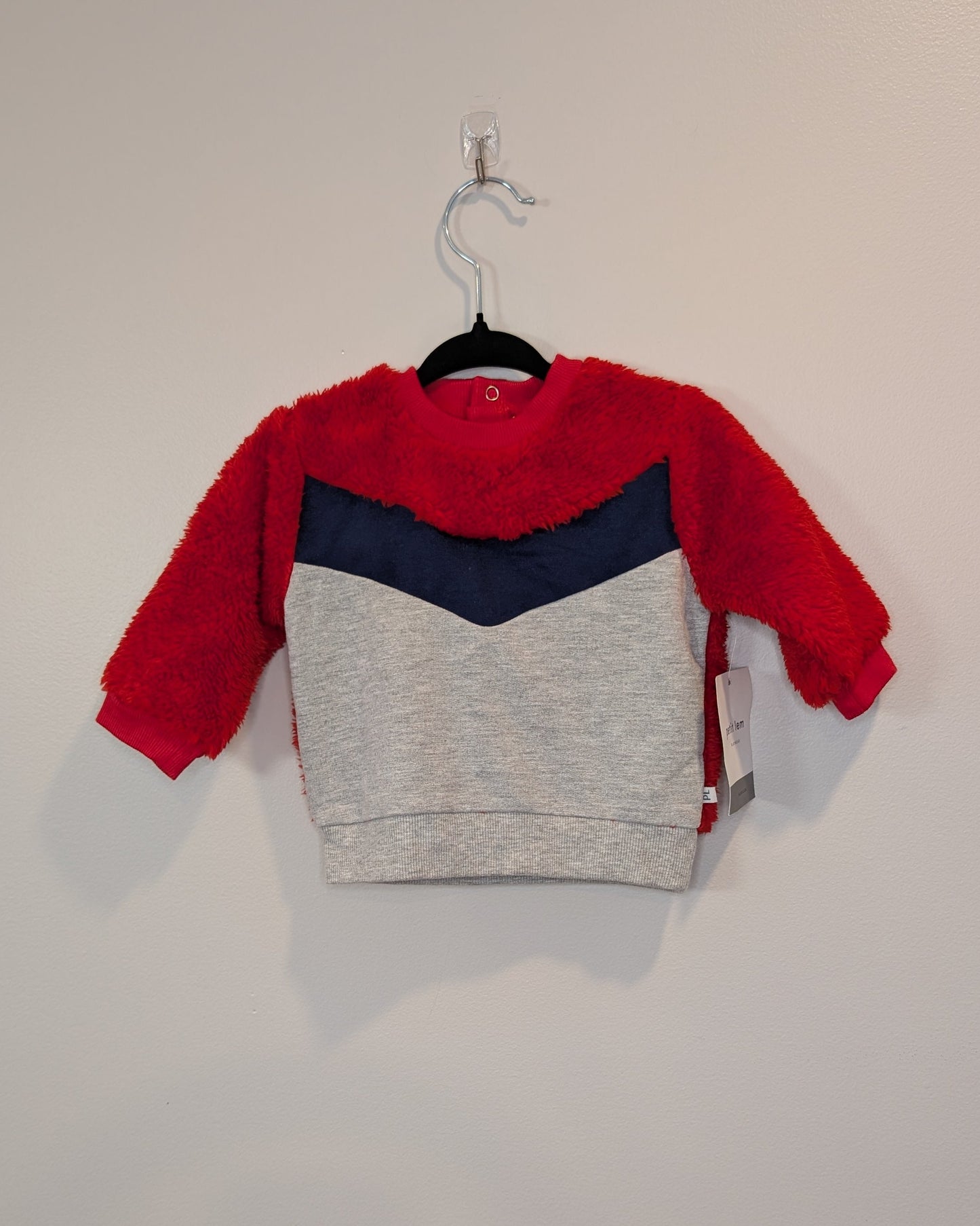 Petit Lem Plaid Two-Piece Holiday Set – 3–6M (NWT)