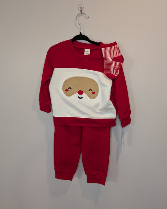 Carter’s 3-Piece Santa Outfit Set – 18M (NWT)