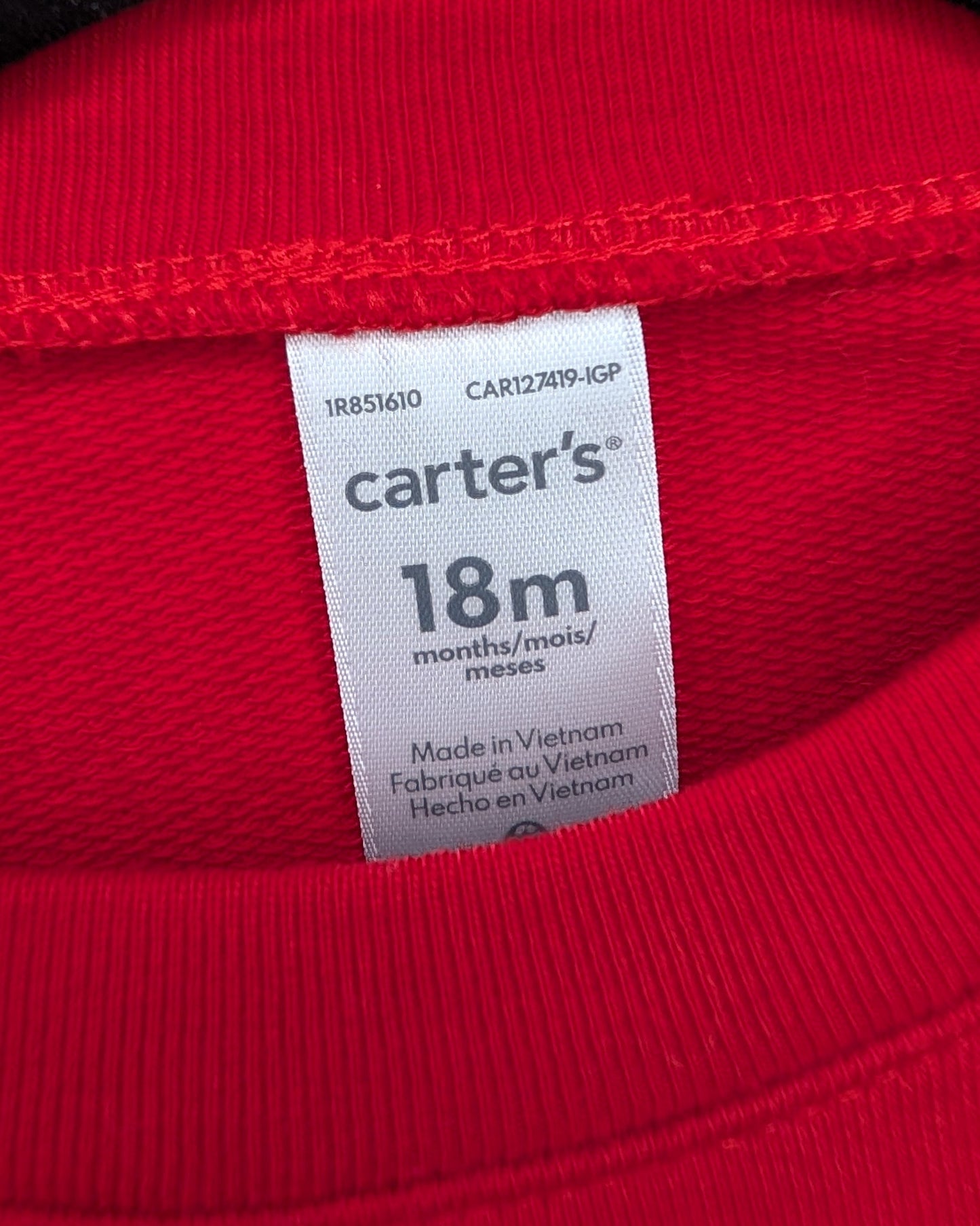 Carter’s 3-Piece Santa Outfit Set – 18M (NWT)