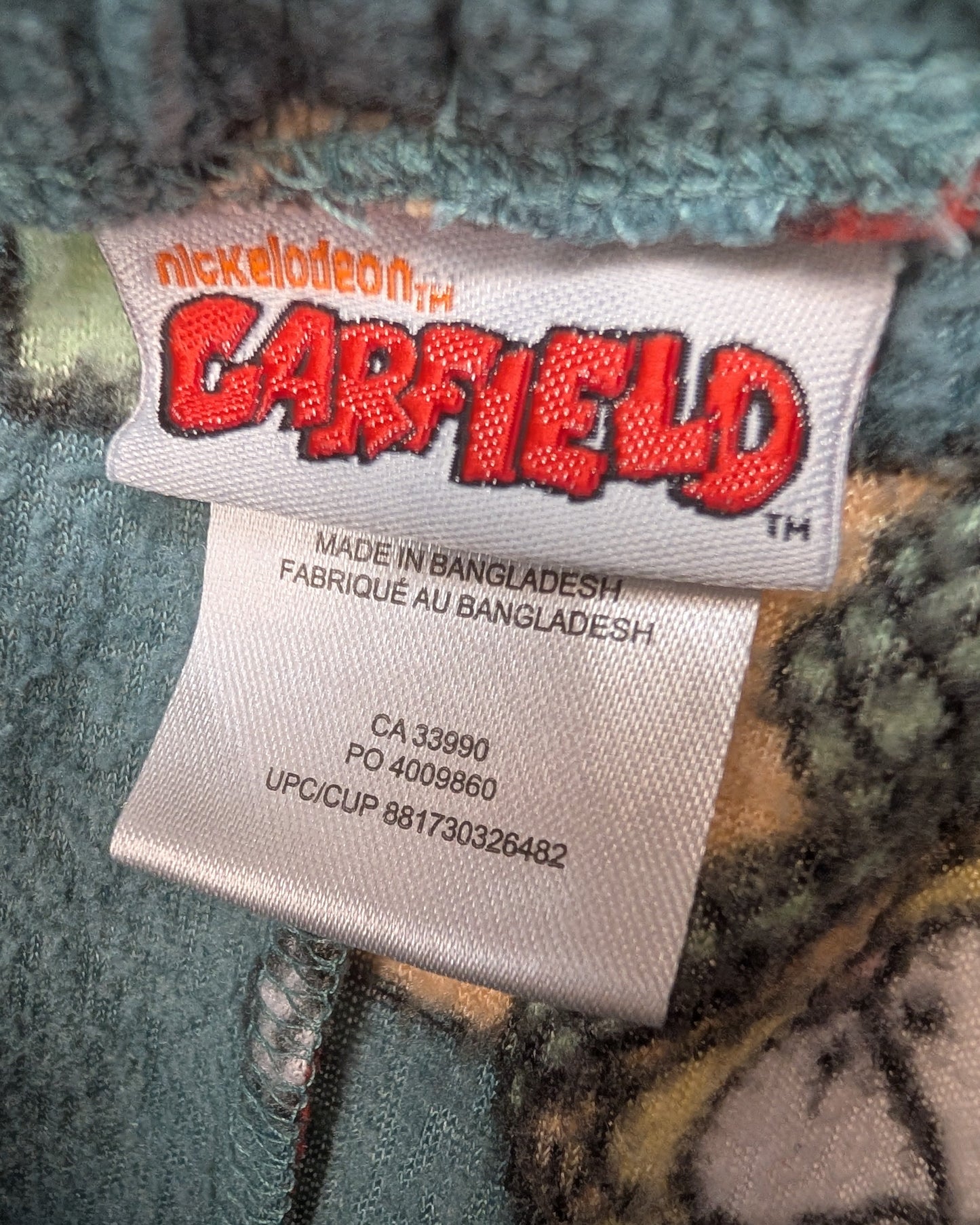 Garfield Christmas Fleece Pajama Pants –  2T