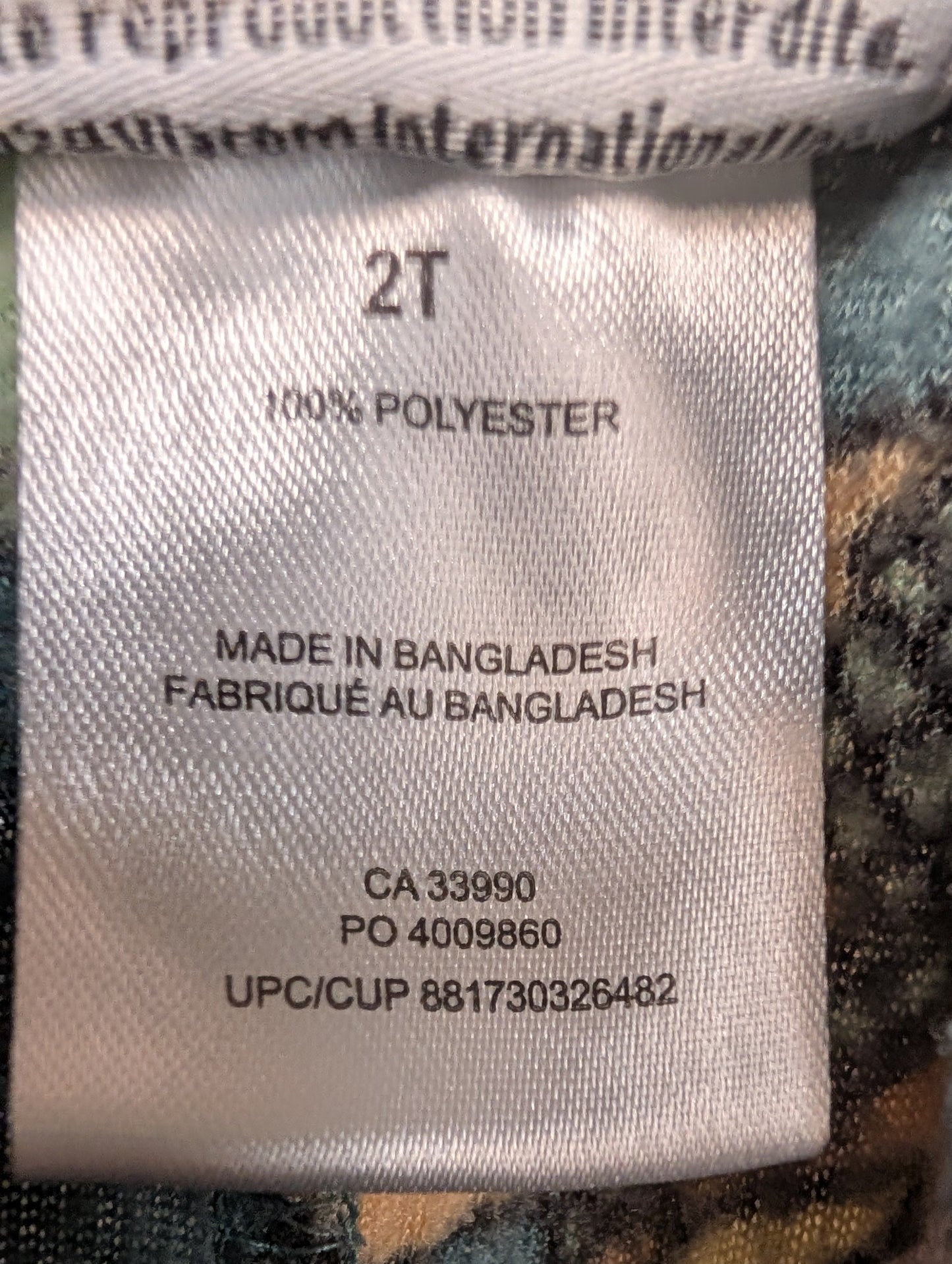 Garfield Christmas Fleece Pajama Pants –  2T