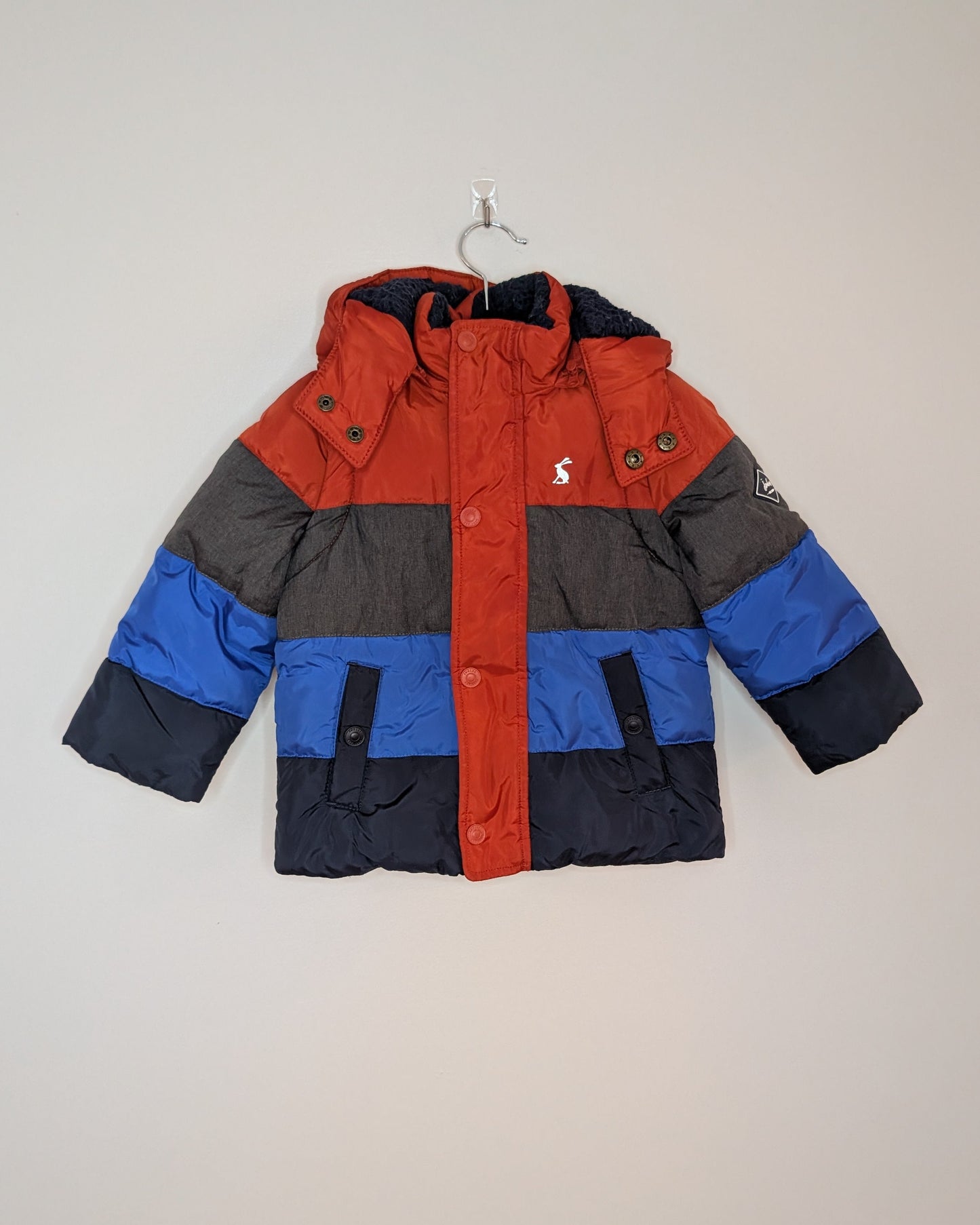 Joules Convertible Puffer Coat – 2T