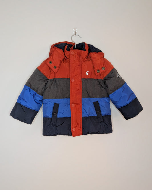 Joules Convertible Puffer Coat – 2T