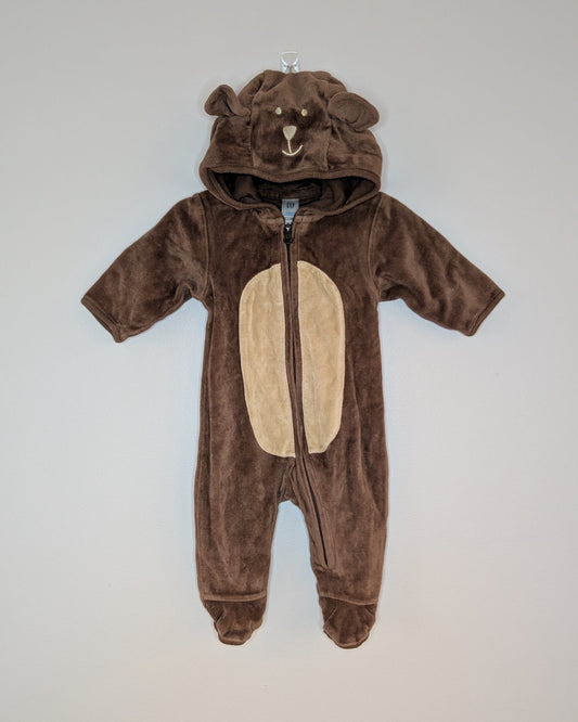 Gap Bear Fleece Bunting Suit – Newborn