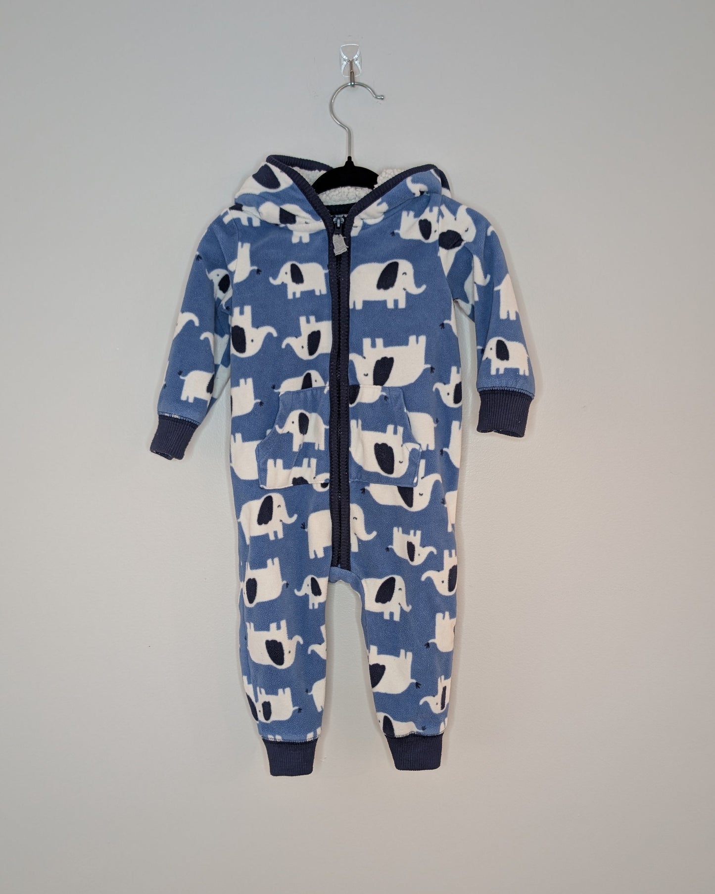 Carter’s Fleece Elephant Bunting Suit – 6–9M (FWP Eligible)