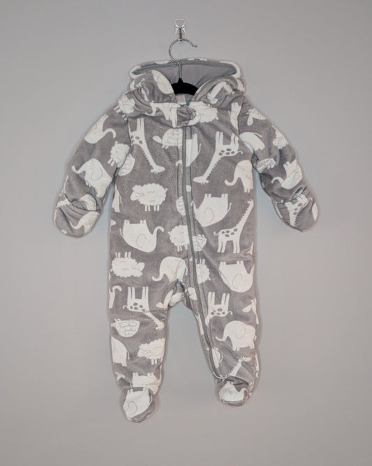 Carter’s Safari Fleece Bunting Suit – 6–9M