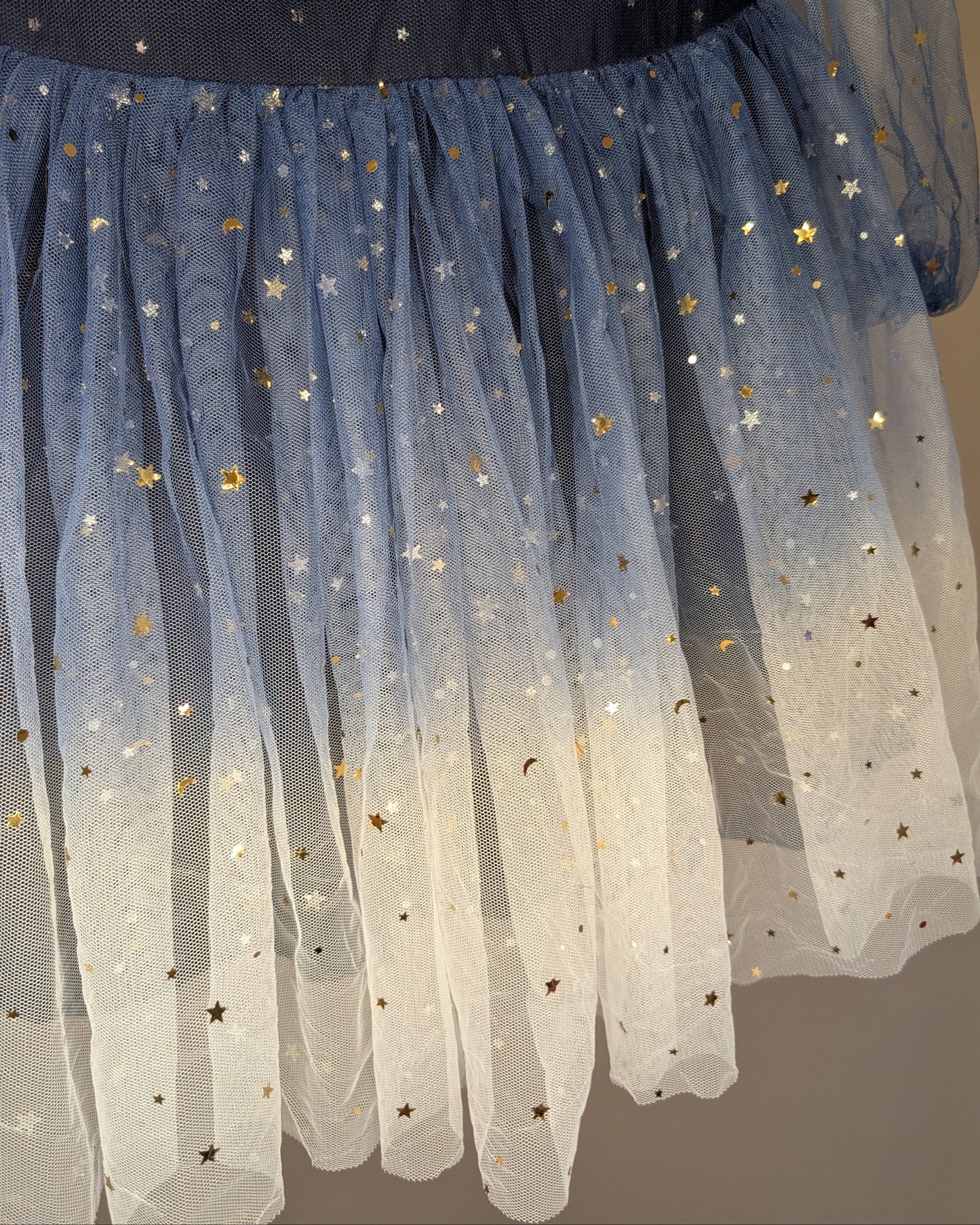 Ombre Tulle Moon & Stars Dress – 2T