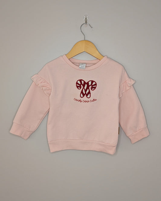 Lila & Jack Candy Cane Christmas Matching Set – 3T