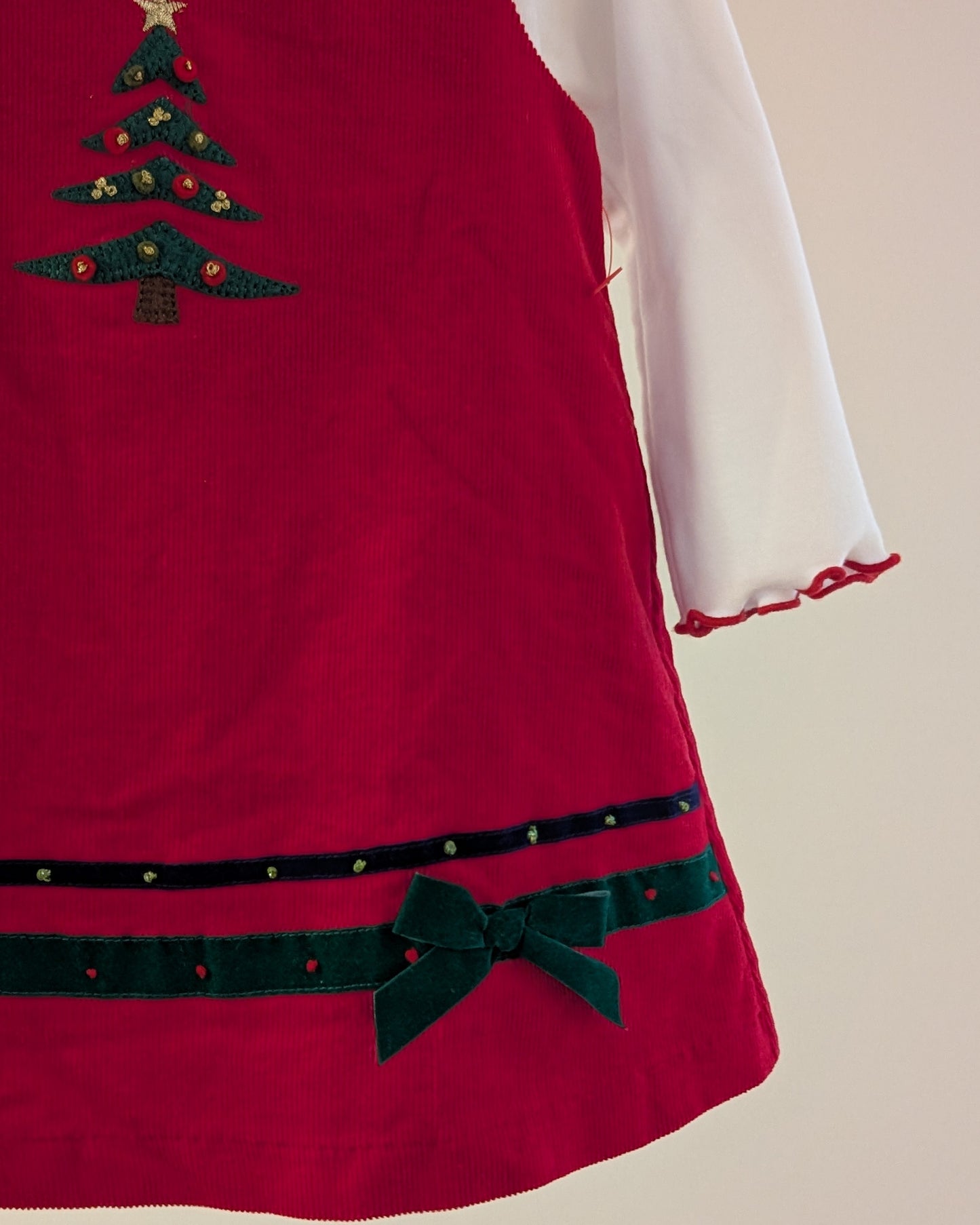 Vintage Good Lad Christmas Dress Set – 12M