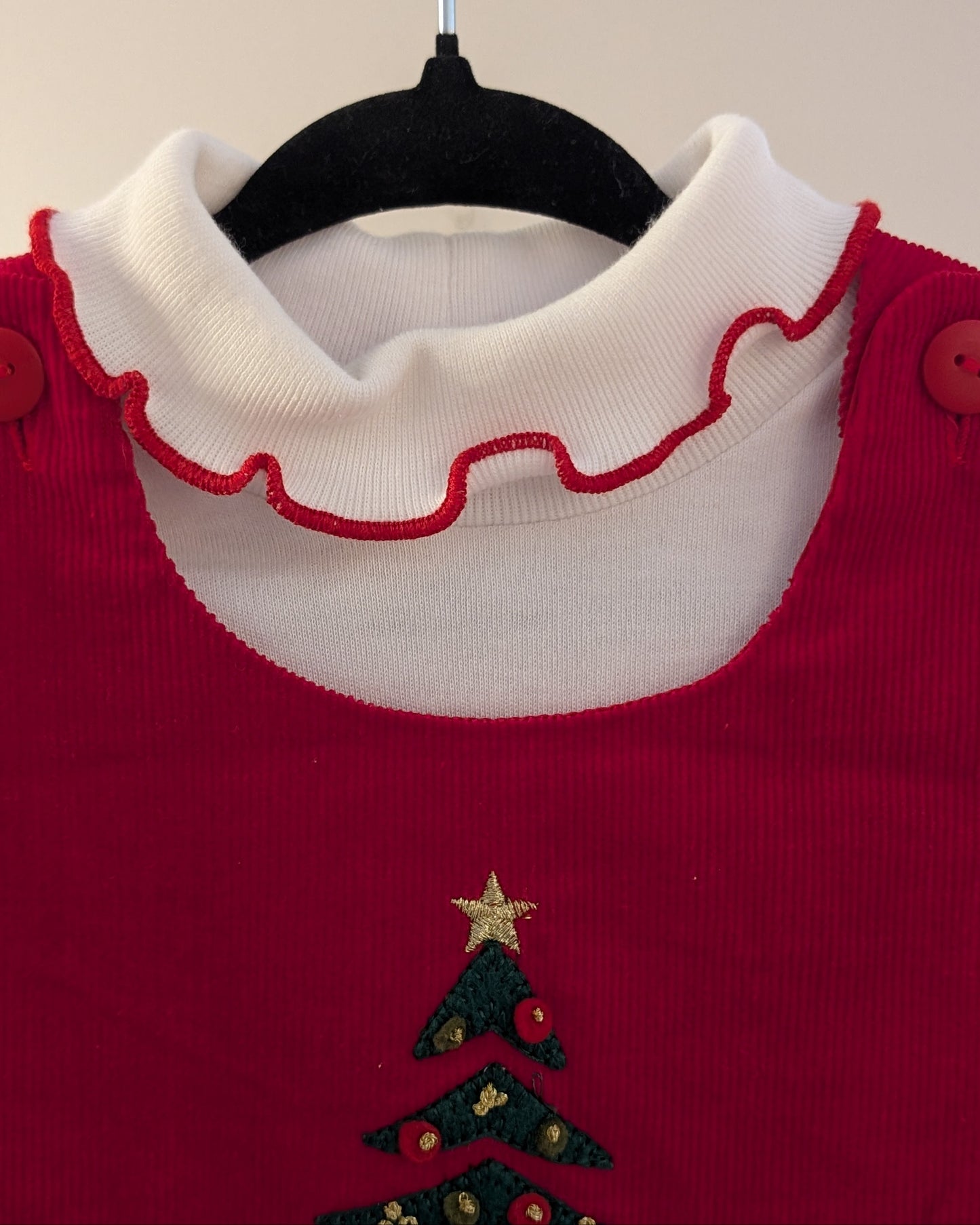 Vintage Good Lad Christmas Dress Set – 12M