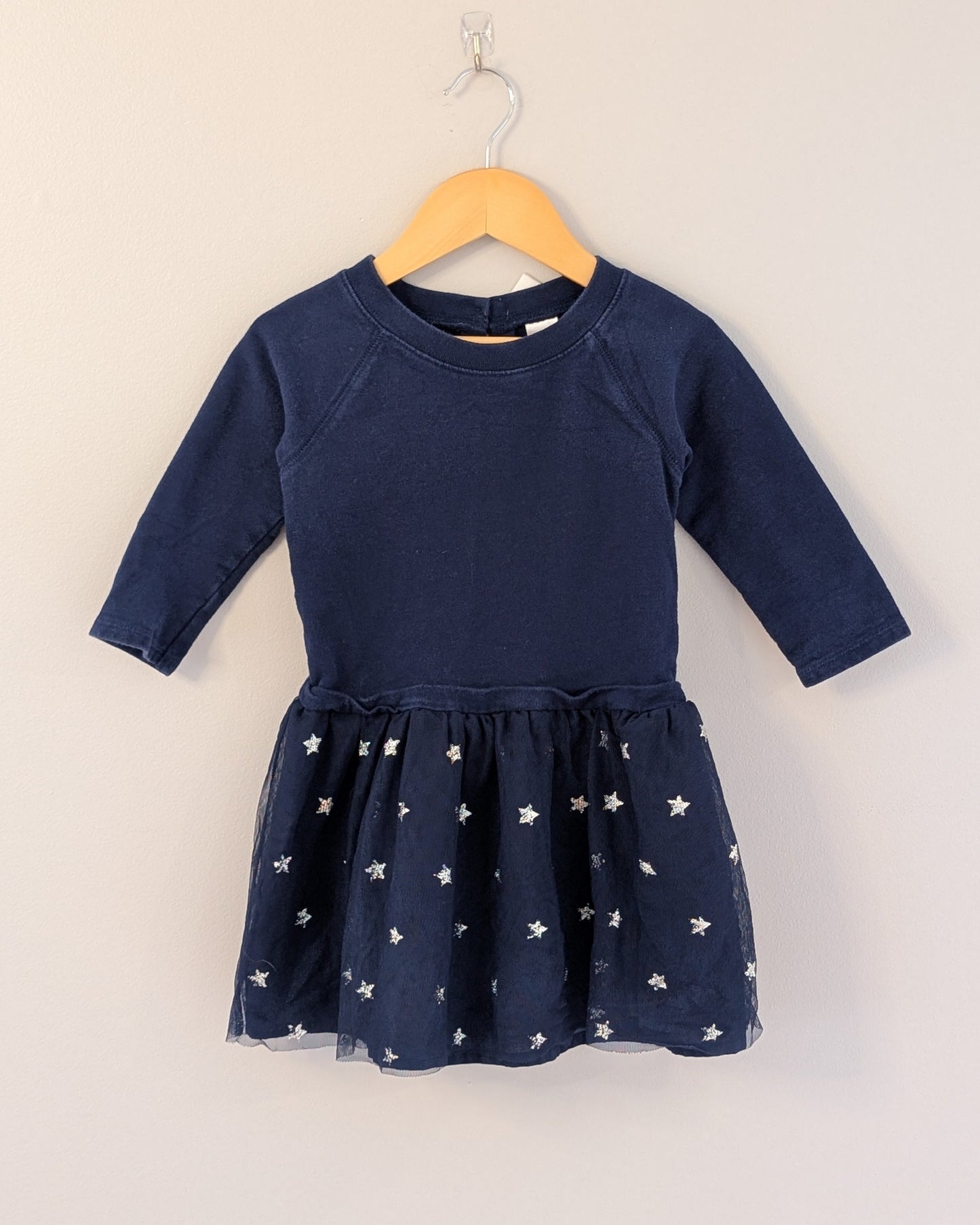 Carter’s Navy Star Tulle Skirt Dress – 4T