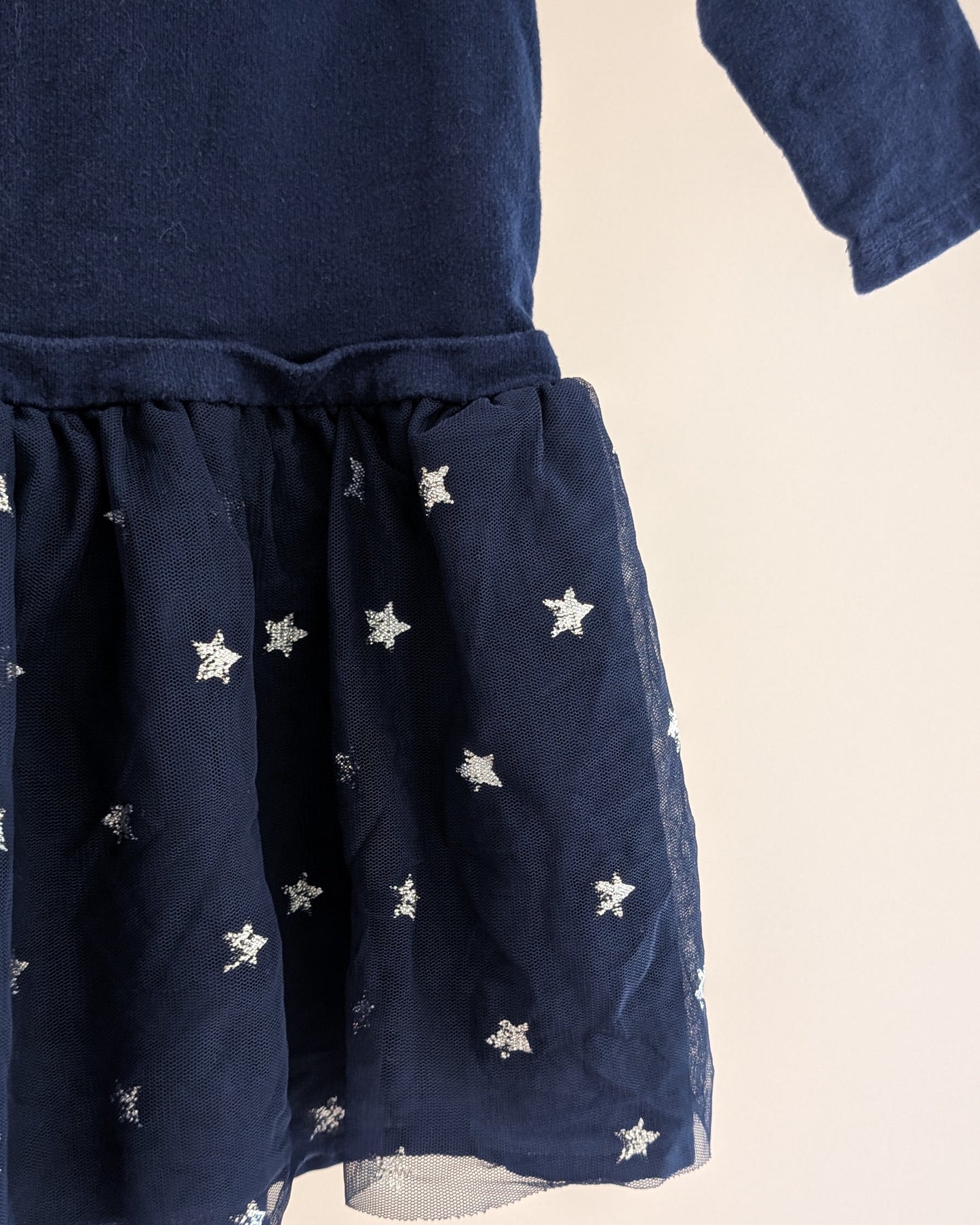 Carter’s Navy Star Tulle Skirt Dress – 4T