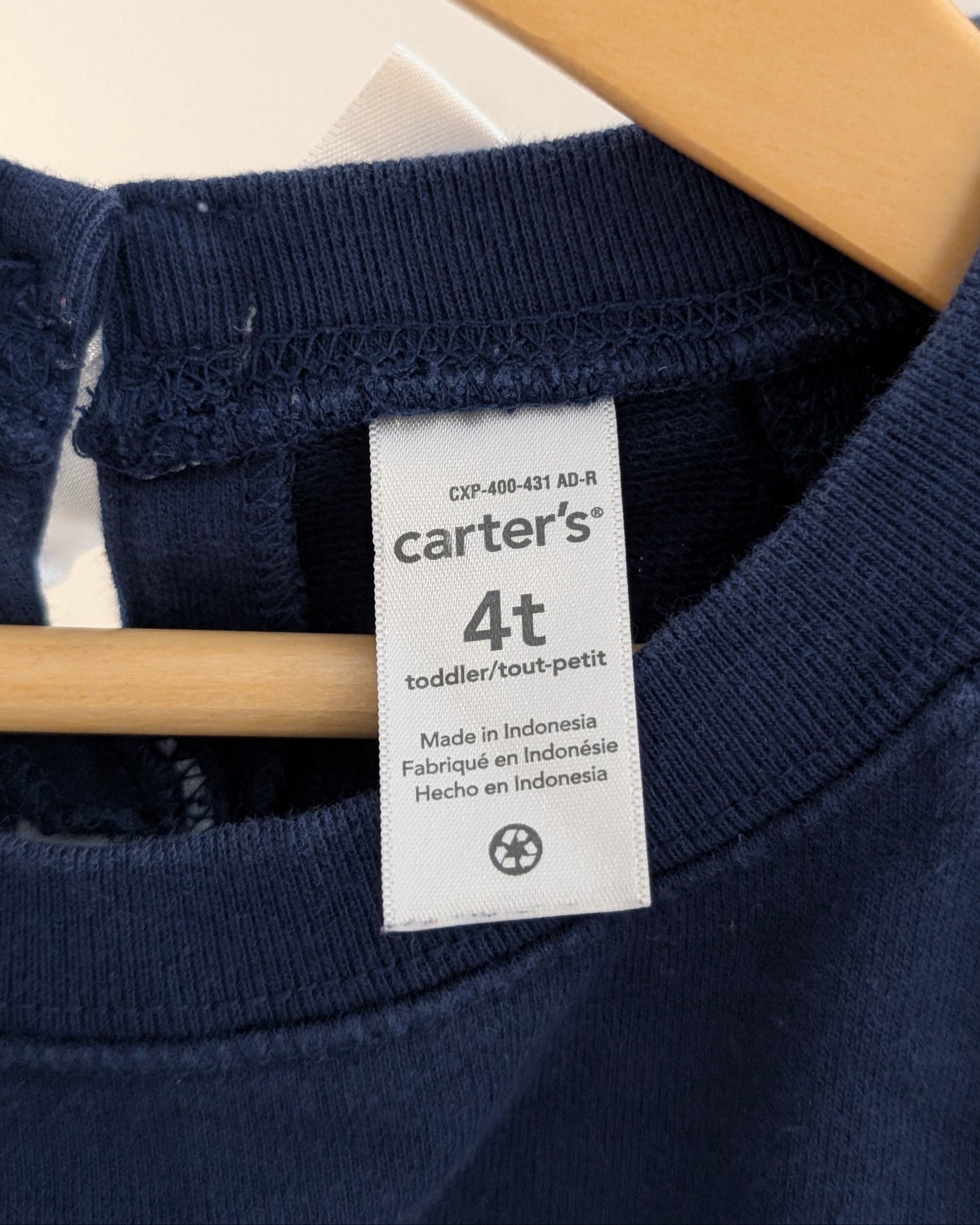 Carter’s Navy Star Tulle Skirt Dress – 4T