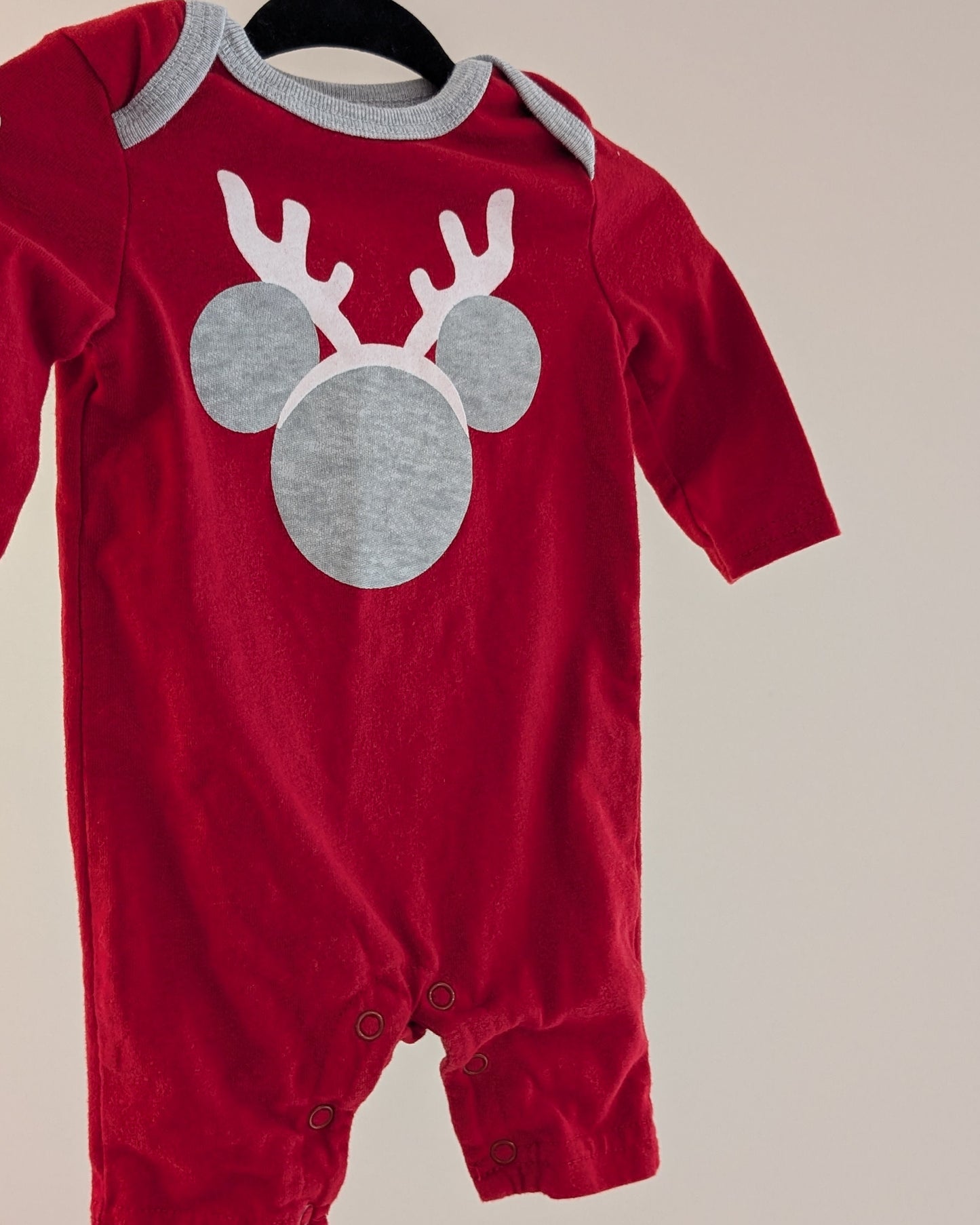 Disney Baby Mickey Reindeer One-Piece – Newborn