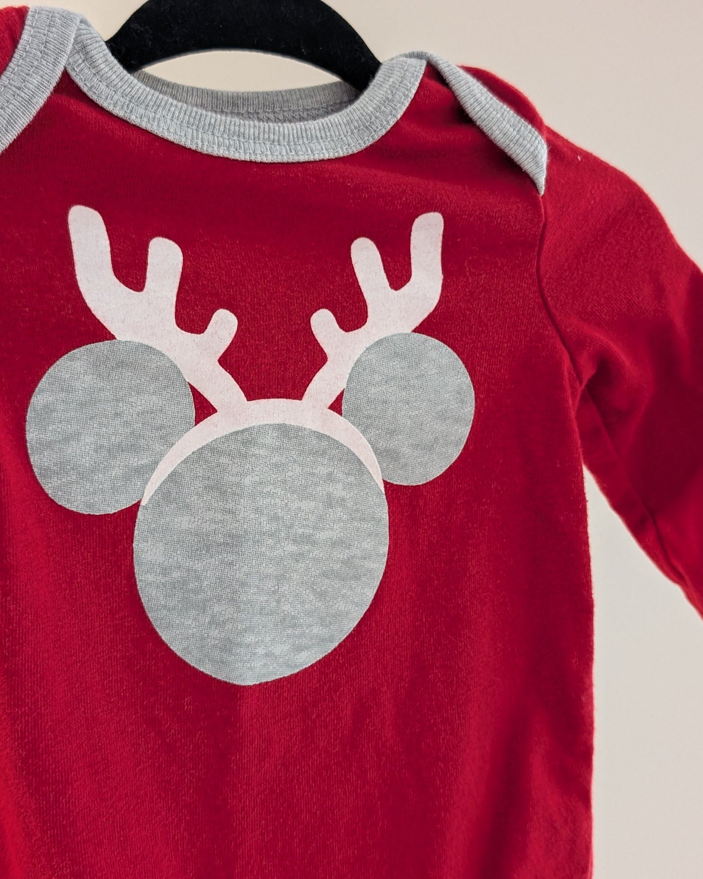 Disney Baby Mickey Reindeer One-Piece – Newborn