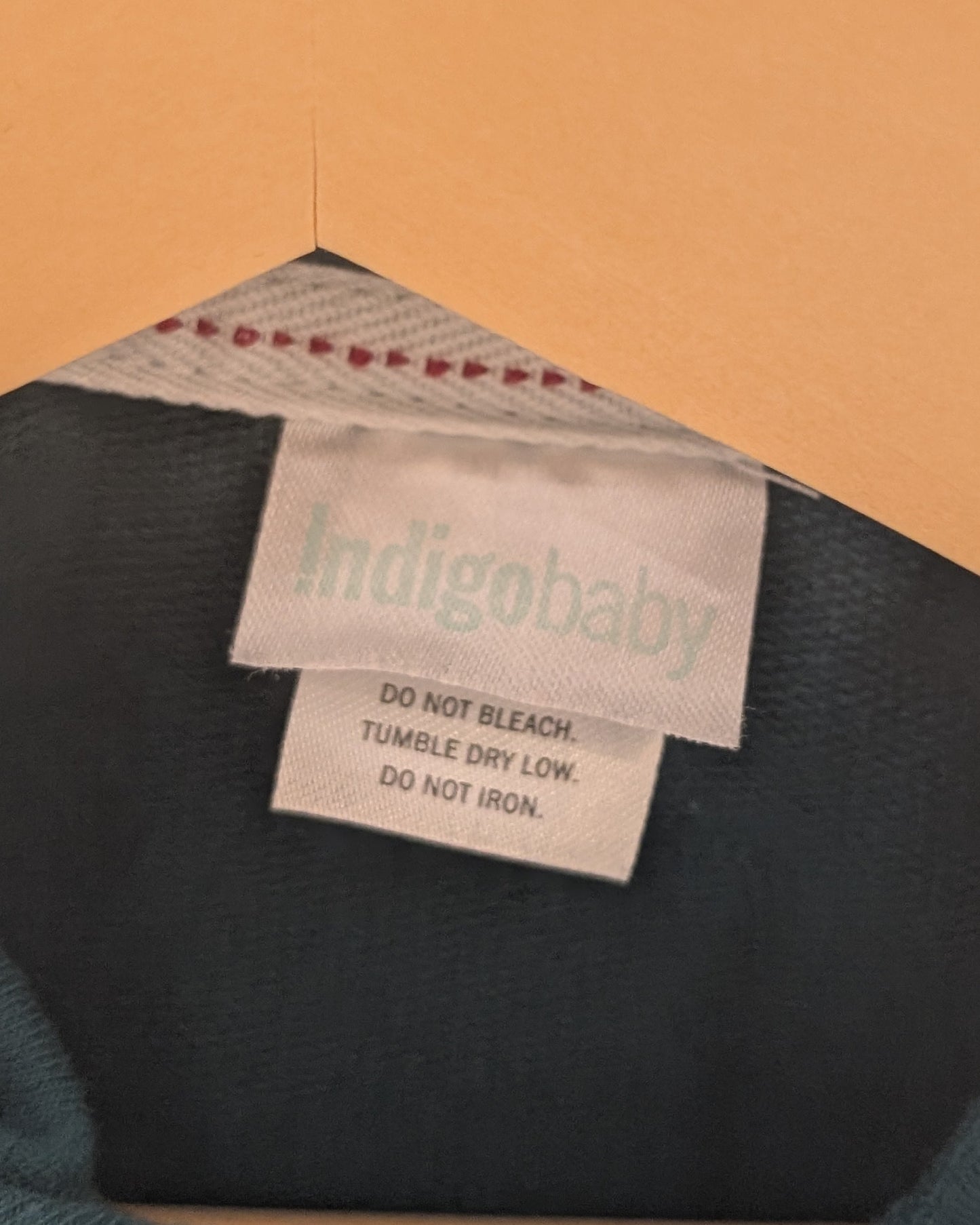 Indigo Baby Teal Cotton Romper – 12–18M (FWP Eligible)
