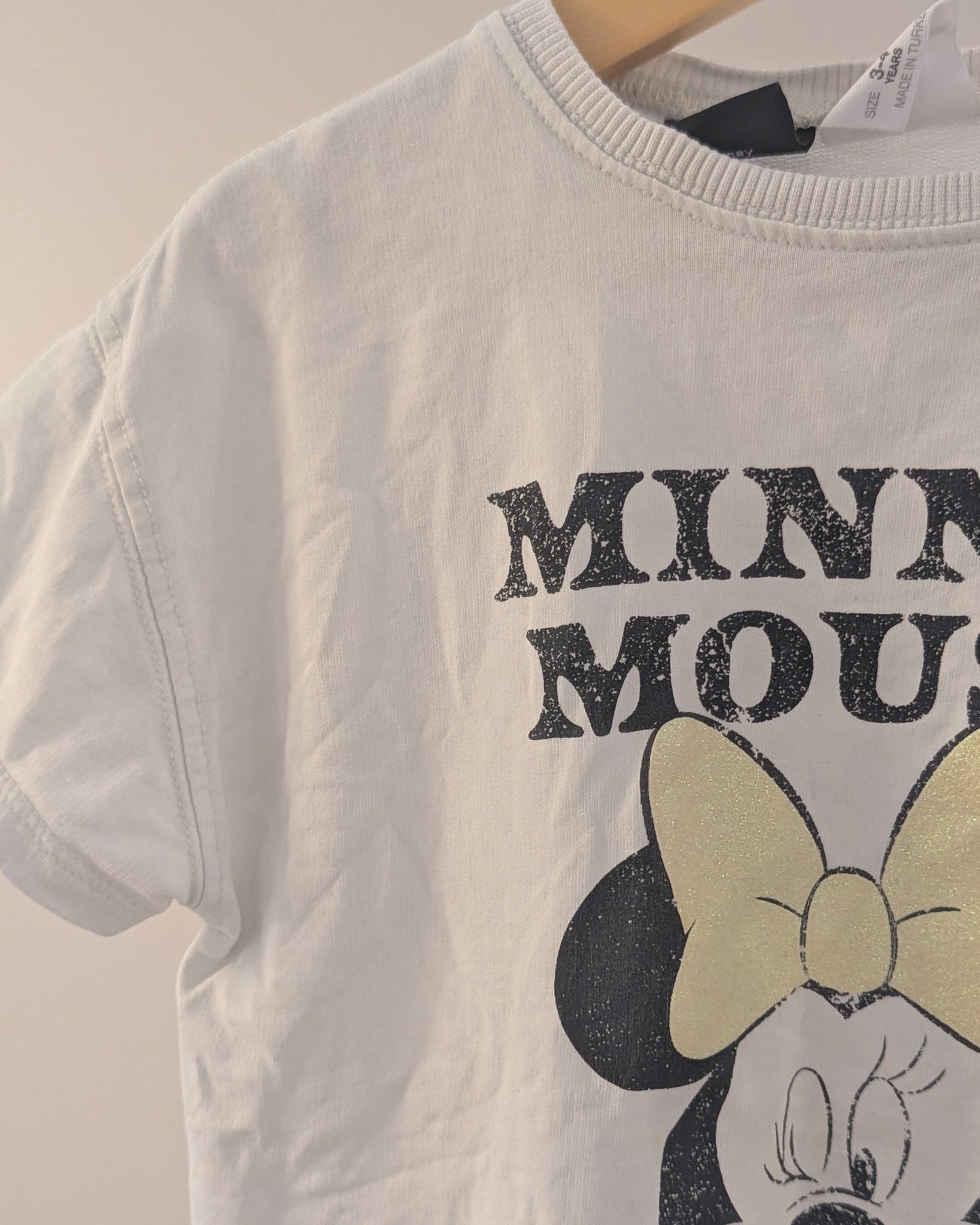 Zara x Disney Minnie Mouse T-Shirt – 3–4Y