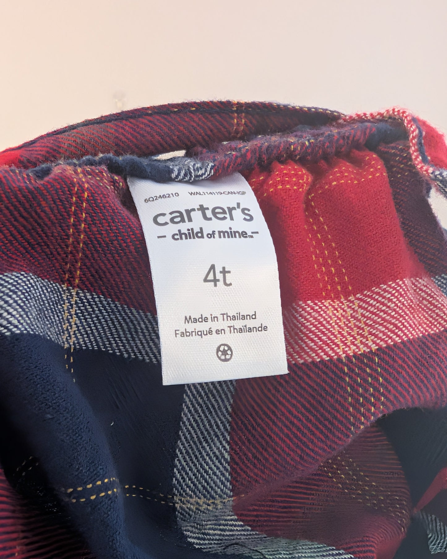 Carter’s Holiday Plaid Suspender Skirt – 4T