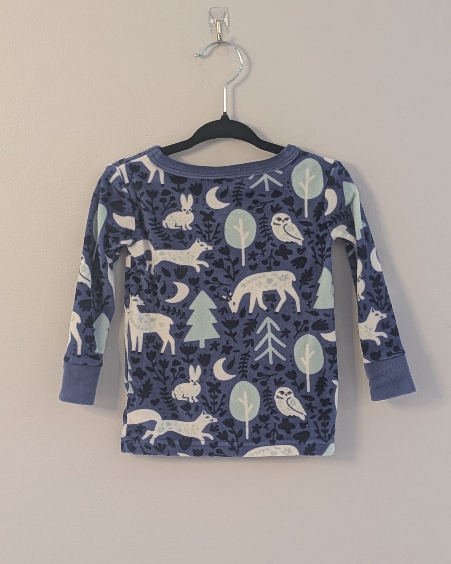 Cat & Jack Woodland Fleece Pajama Set – 12M