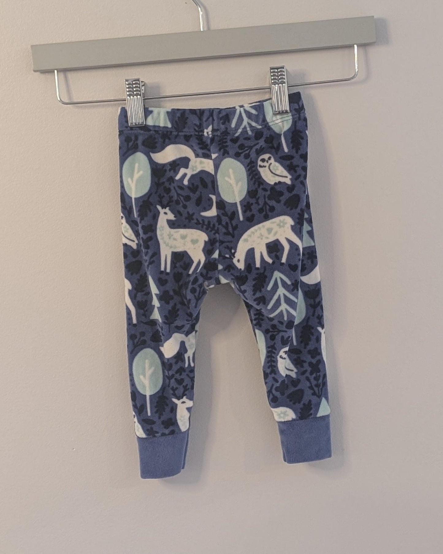 Cat & Jack Woodland Fleece Pajama Set – 12M