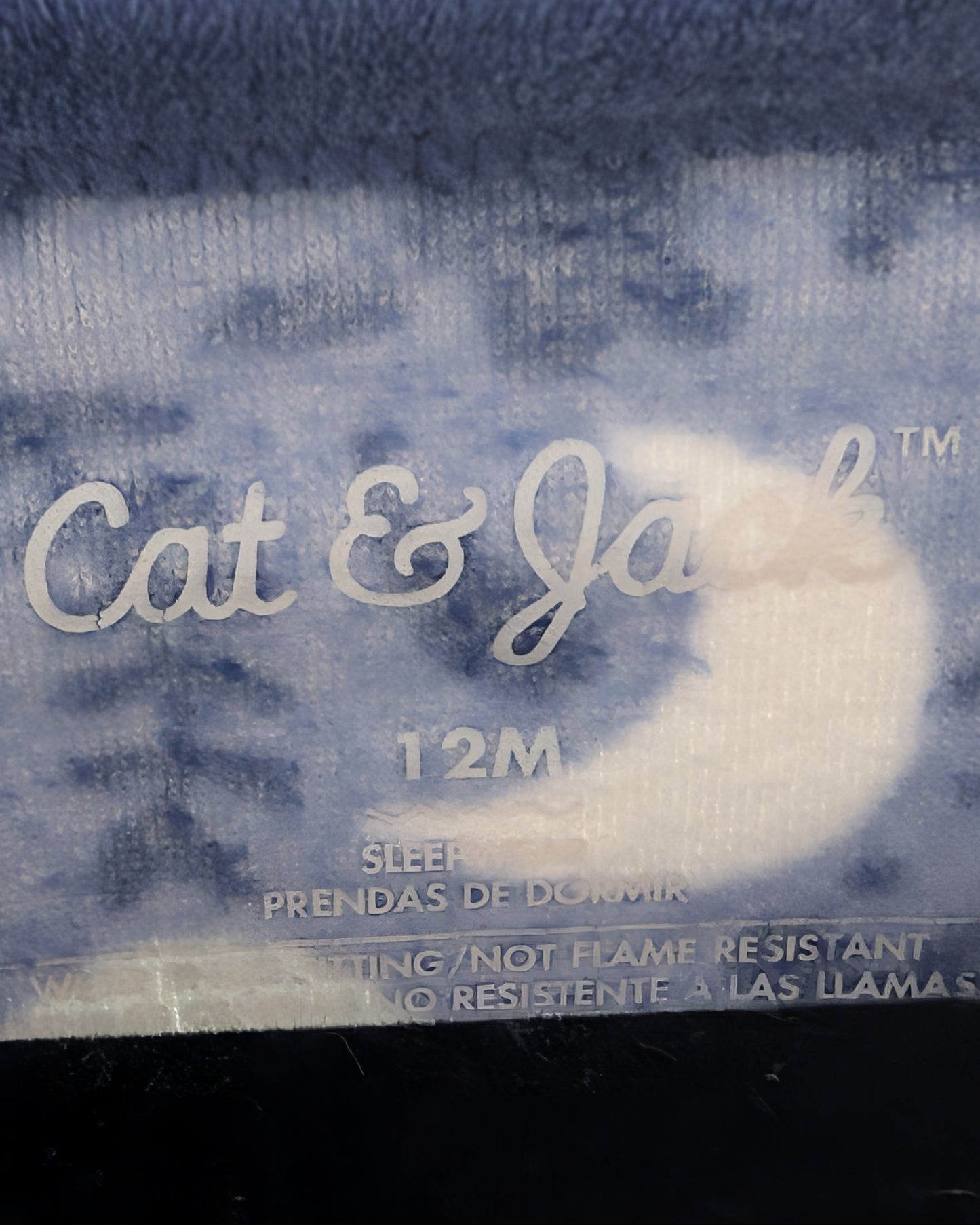 Cat & Jack Woodland Fleece Pajama Set – 12M