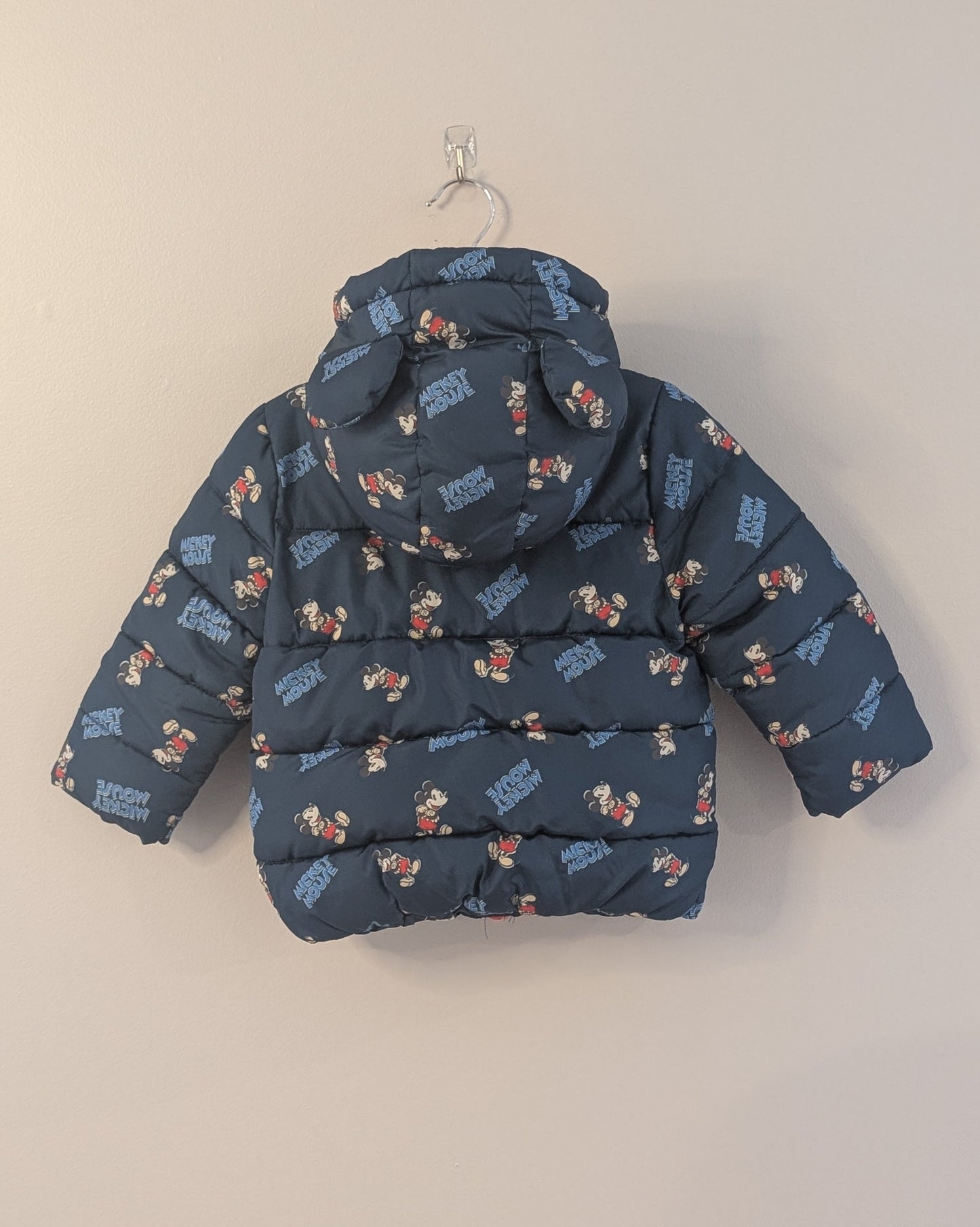 Disney Baby Mickey Mouse Puffer Coat – 18–24M