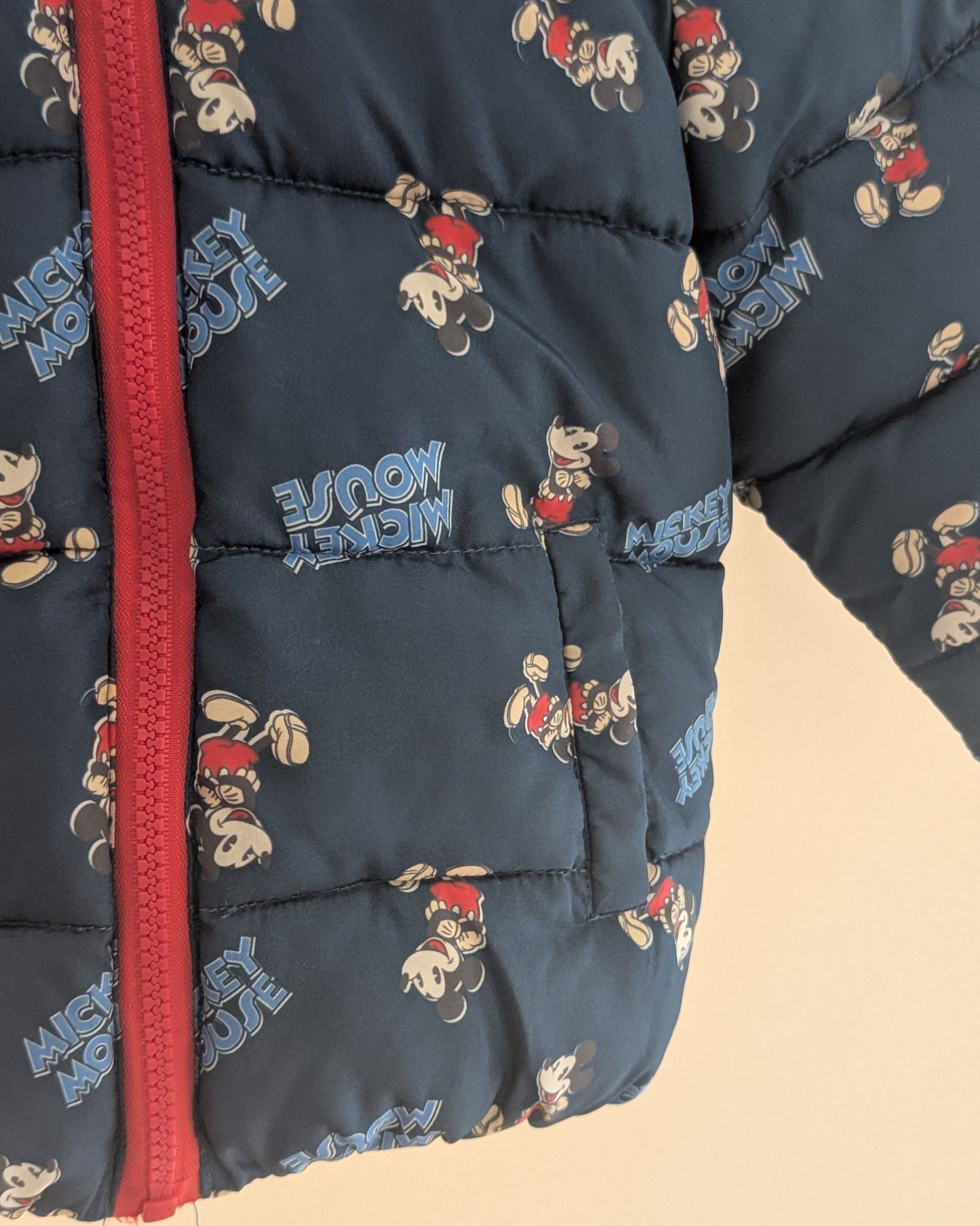 Disney Baby Mickey Mouse Puffer Coat – 18–24M