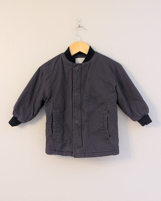 Zara Bomber Zip-Up Coat – 18–24M