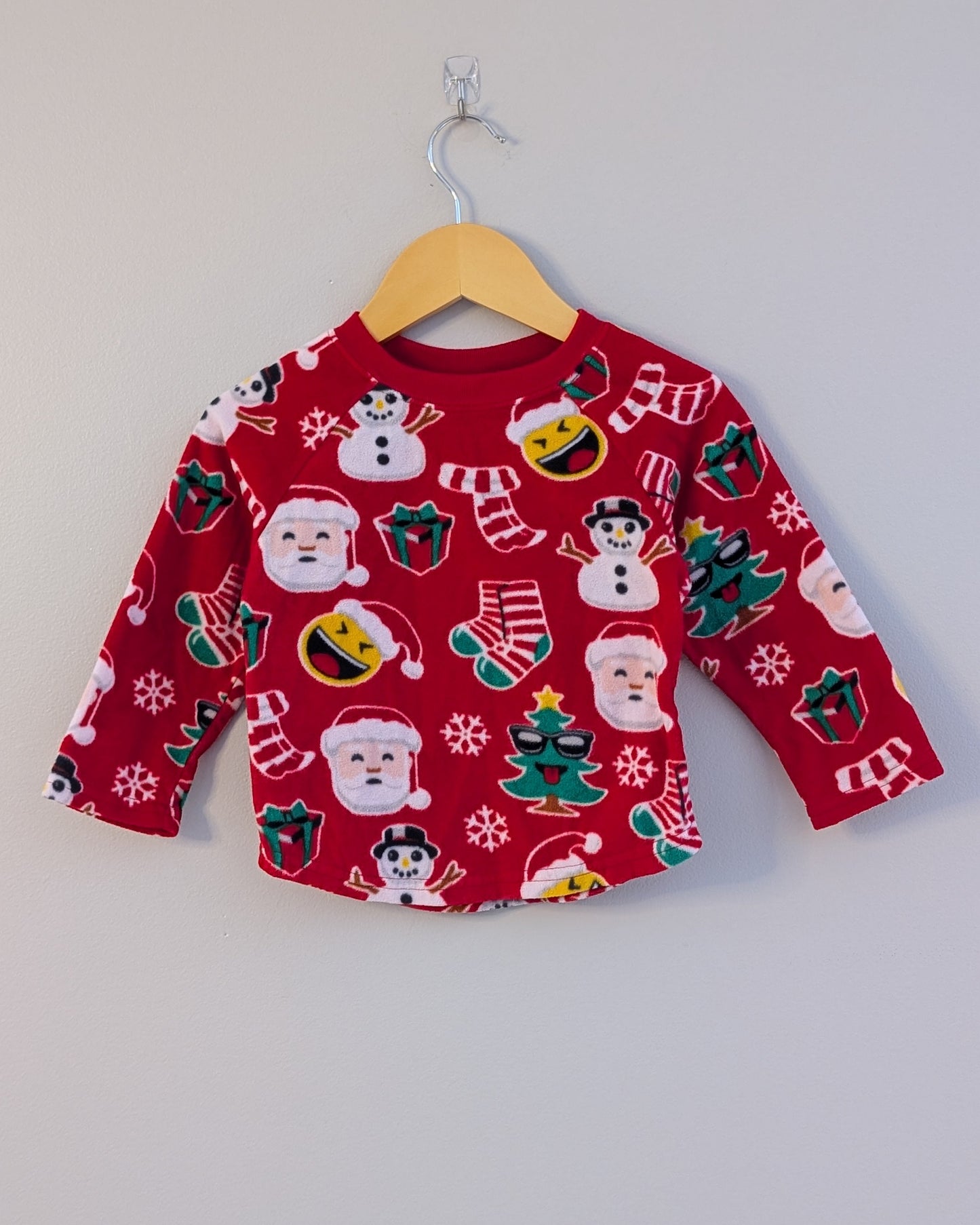 Children’s Place Holiday Fleece Pajama Set – 18-24M (FWP Eligible)