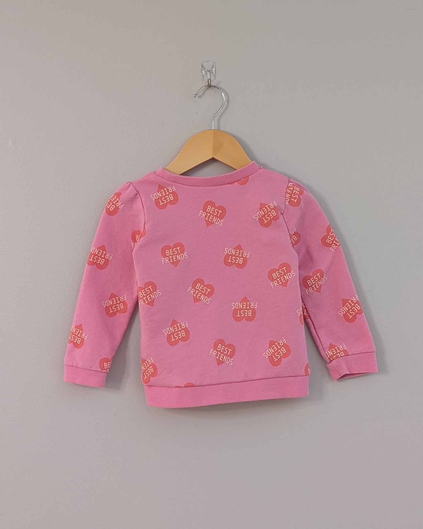Joe Fresh Love Heart Crew Neck - 18-24M
