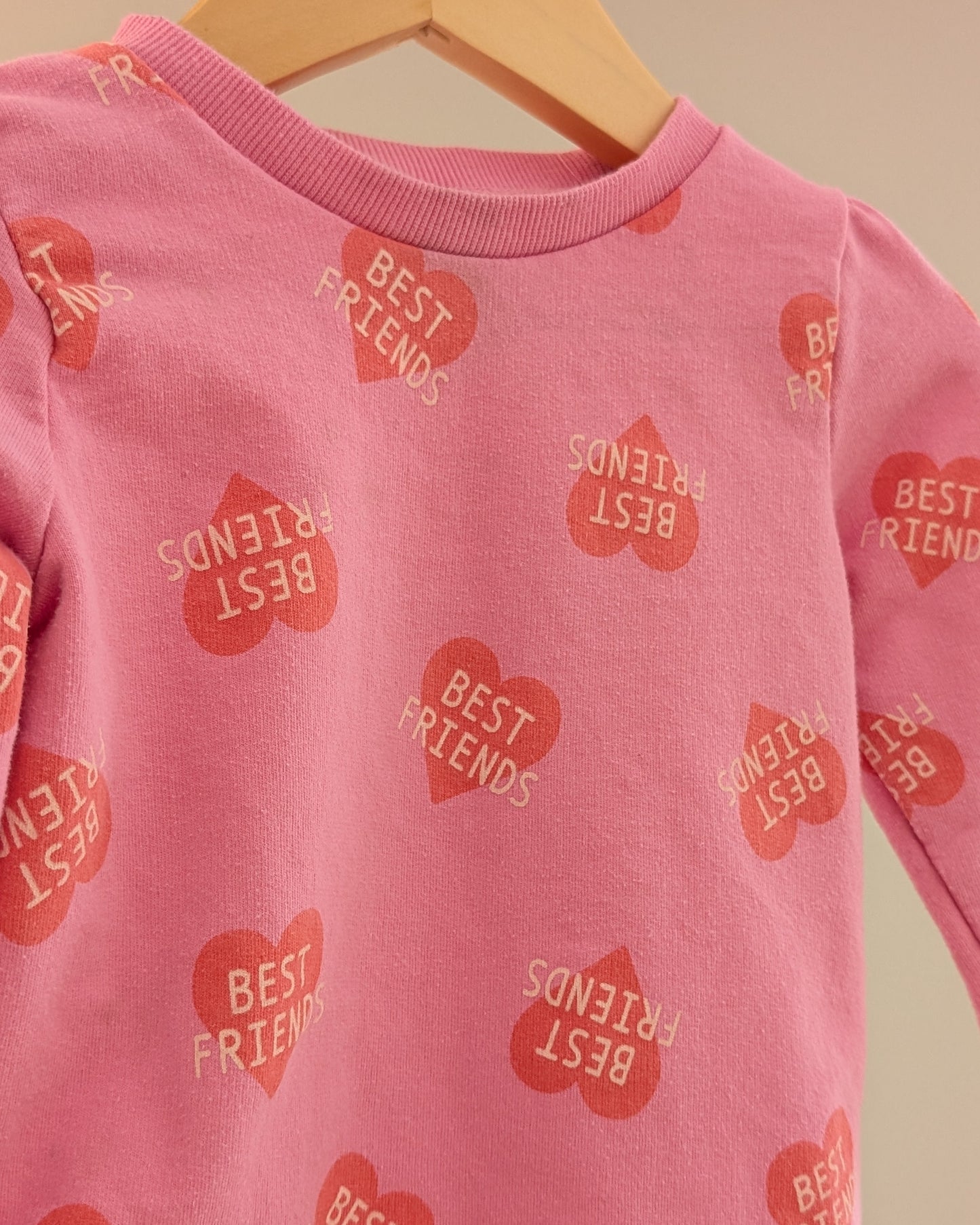 Joe Fresh Love Heart Crew Neck - 18-24M
