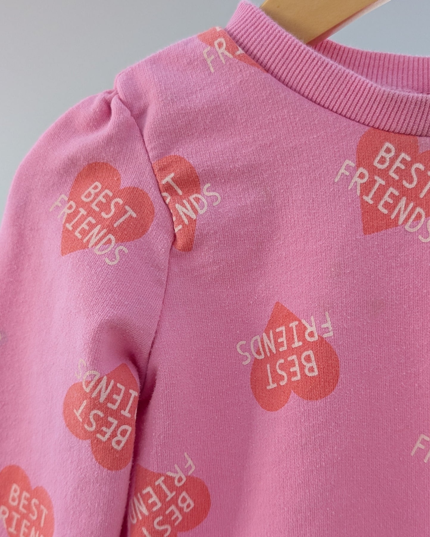 Joe Fresh Love Heart Crew Neck - 18-24M
