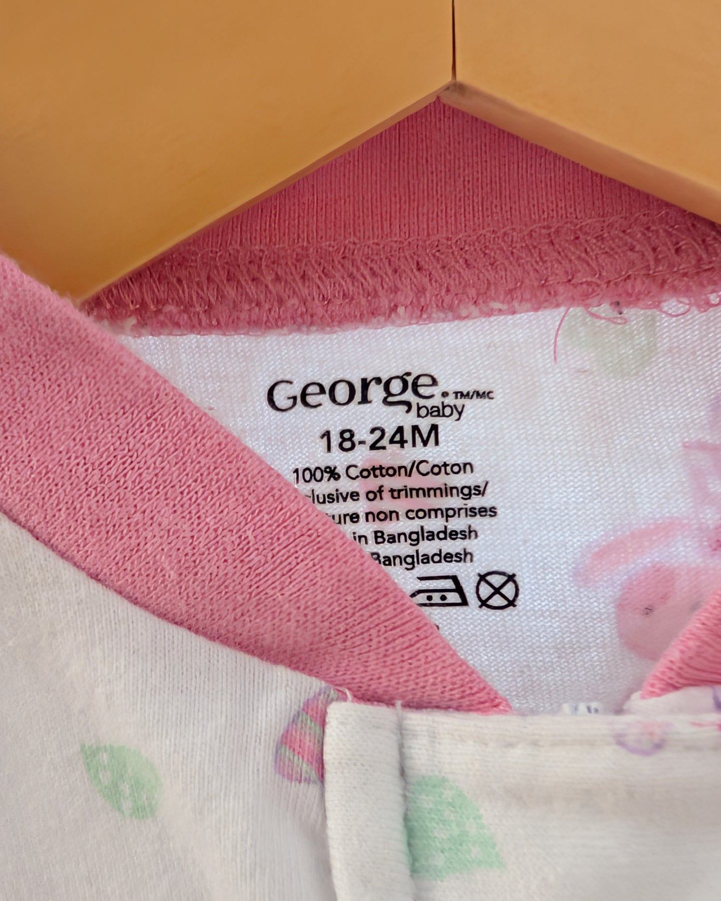 George Bunny & Heart Sleeper - 18-24M