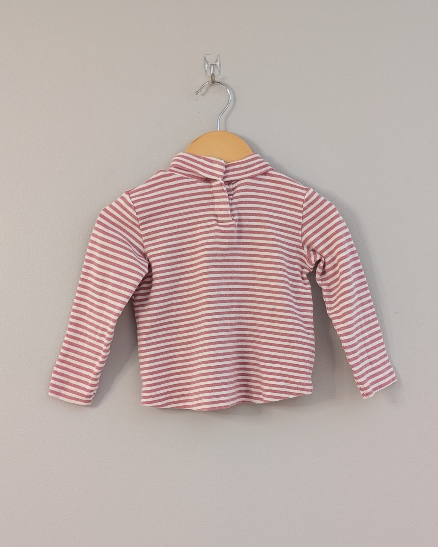 Zara Striped Turtleneck Top - 12-18M