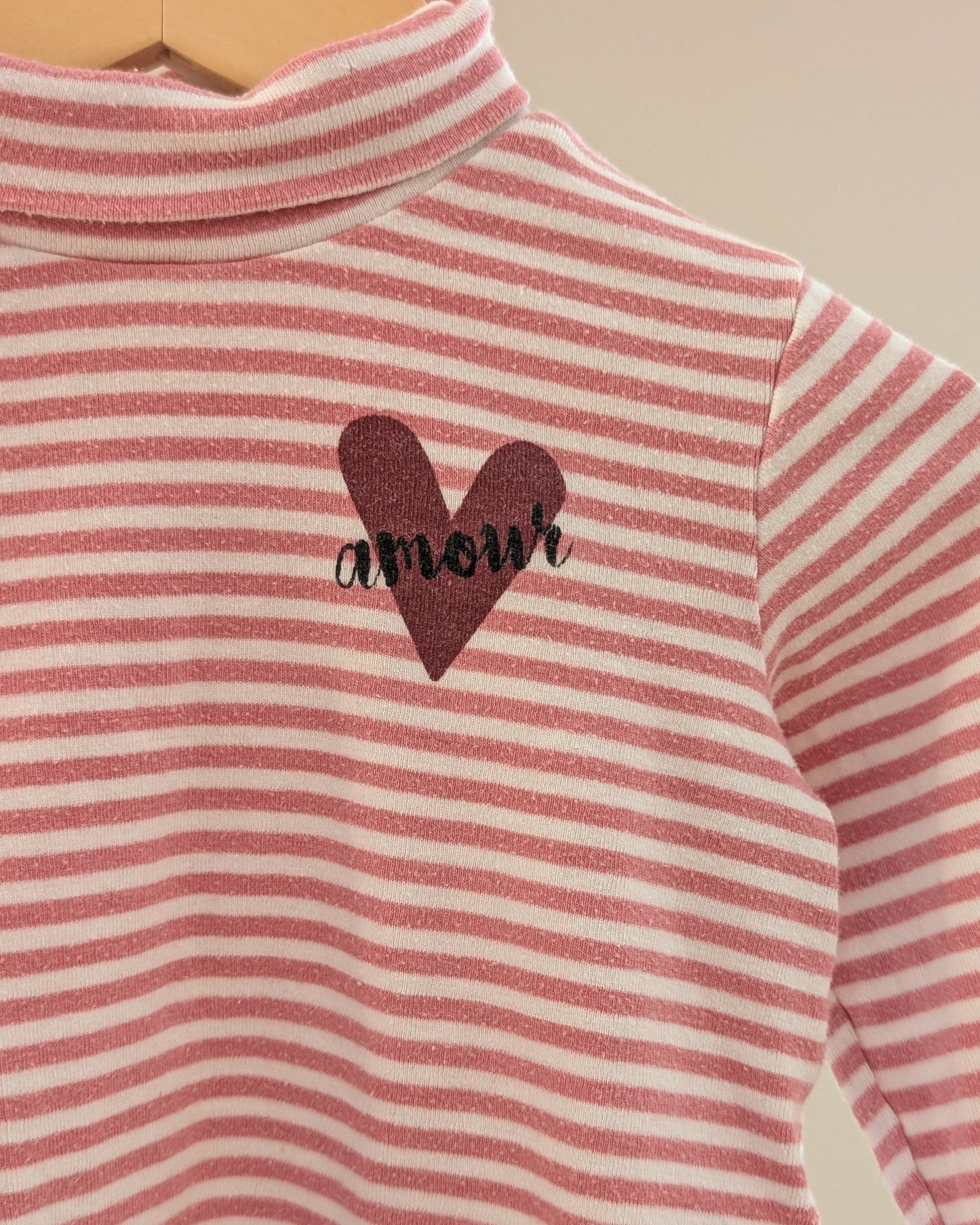 Zara Striped Turtleneck Top - 12-18M