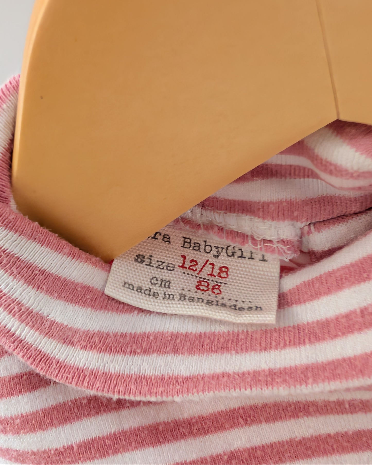 Zara Striped Turtleneck Top - 12-18M